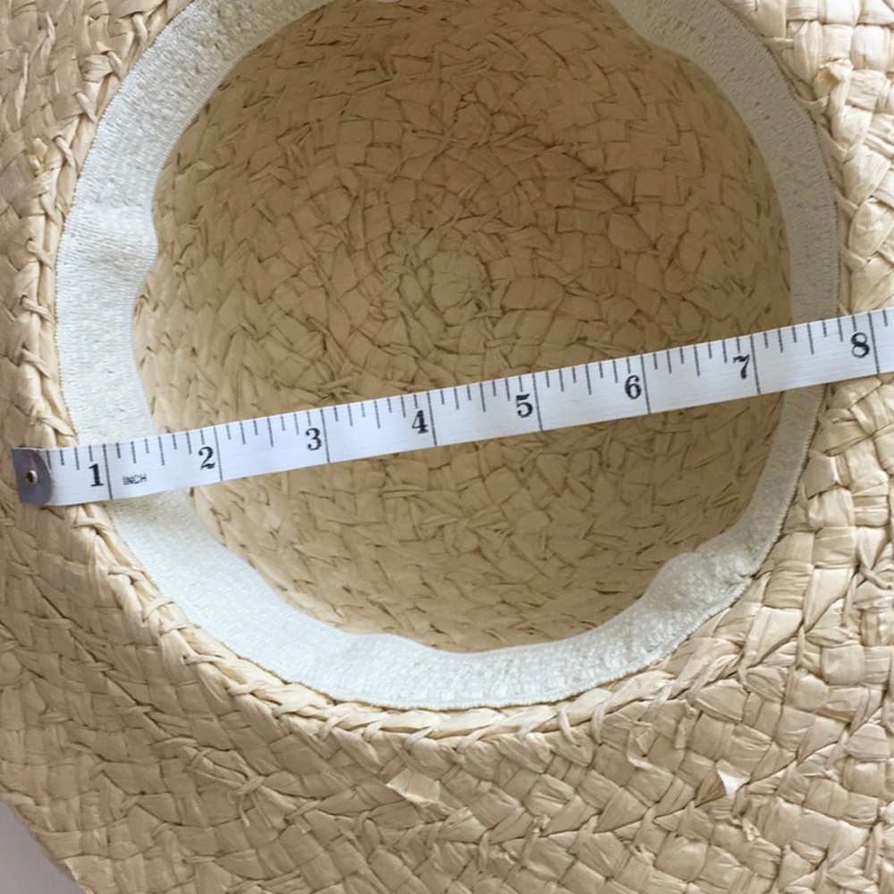 Wide Brim Straw Hat - Picture 3 of 3